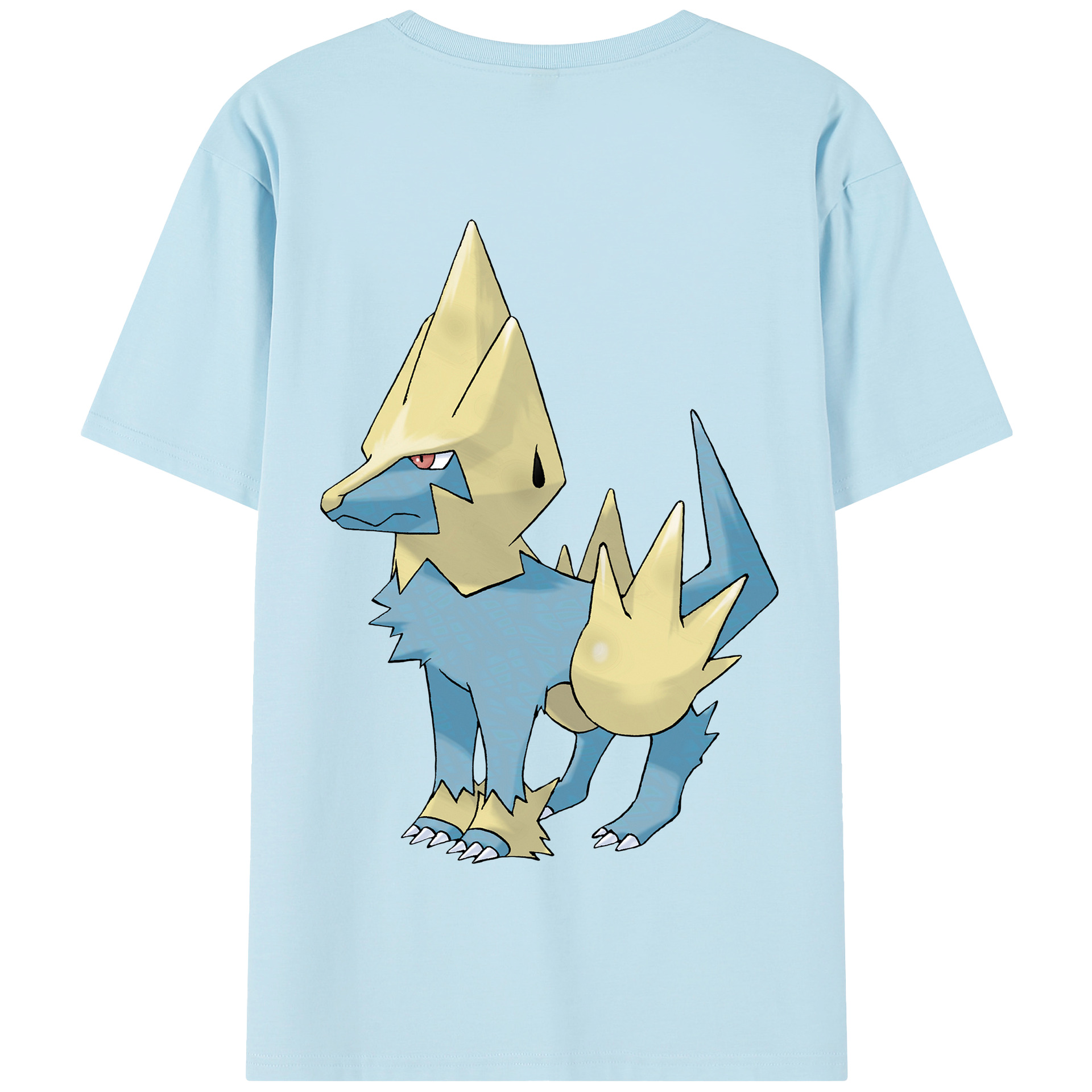 （画像用） ポケットモンスター Pokémon 綿100％半袖Tシャツ（背面プリント）